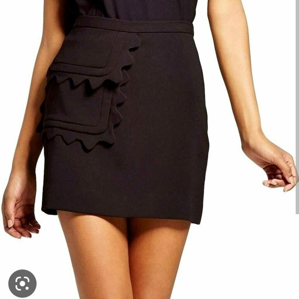 Victoria Beckham for Target Black Skirt Size Small